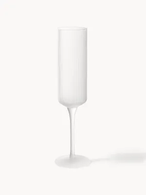Ferm Living Бокал для шампанского Ripple, прозрачный, 150 мл