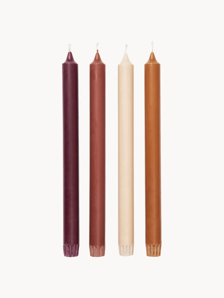 Набор столовых свечей Ferm Living Pure, 4 предмета