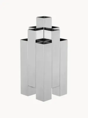 Ferm Living Ваза Tessera из нержавеющей стали высотой 28 см