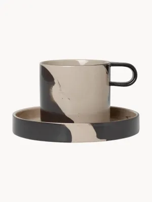 Ferm Living Чашка с блюдцем Inlay