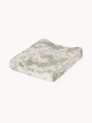 Garbo&Friends Пеленальный матрасик Plumbago с высокими бортиками, хлопок Bionic Finish, 50х65 см, молочно-белый