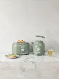 Haden Чайник электрический Dorset из нержавеющей стали со съёмным фильтром от накипи, 1,7 л, шалфейно-зелёный — фото 5