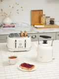 Haden Чайник электрический Highclere из нержавеющей стали со съёмным фильтром от накипи, 1,5 л, молочно-белый — фото 7