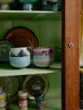 Hkliving Миска 70's с реактивной глазурью, синие оттенки — фото 3