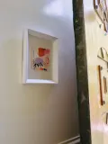 Hkliving Картина Scribbles на полотне в деревянной раме, 30 x 38 см — фото 4