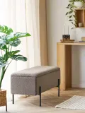 House Nordic Банкетка Watford с обивкой букле и отделением для хранения — фото 8