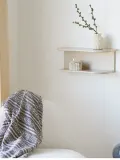 House Nordic Полка настенная Botta, Ш 44 × В 18 см, Кремовый белый — фото 5