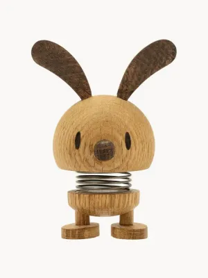 Статуэтка Hoptimist Bunny из дуба на пружине, высота 9 см