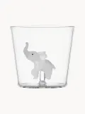 Ichendorf Кружка White Elephant с фигуркой слона из боросиликатного стекла — фото 1