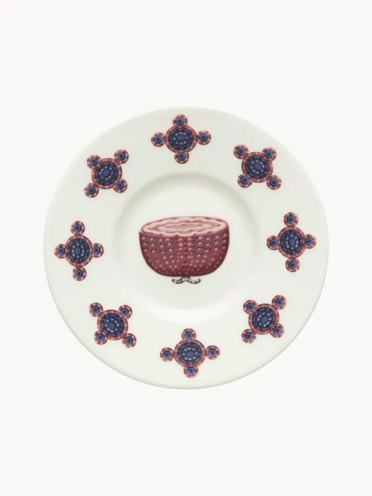 Iittala Блюдце Taika Sato из фарфора, белое