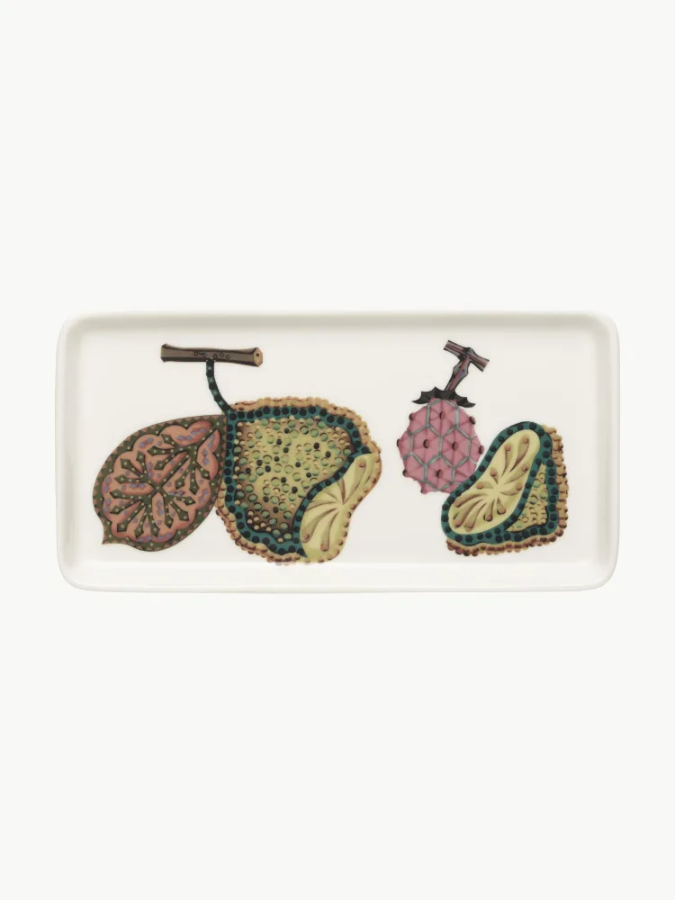 Блюдо Taika Sato Iittala, разноцветное, 49 см, Ш 24 × В 19 см, Разноцветный