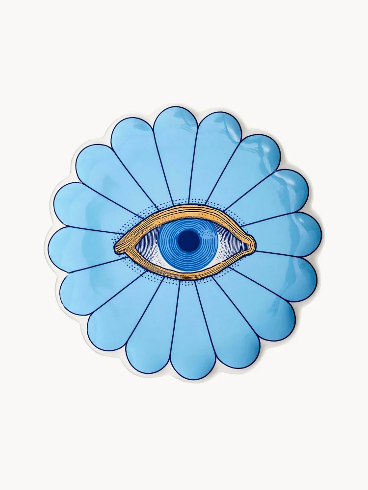 Jonathan Adler Набор тарелок десертных Fleur из фарфора, 4 предмета