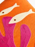 Jonathan Adler Подушка декоративная Playa, Ш 56 × Д 56 см, Оранжевый — фото 2