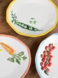&klevering Блюдо для подачи Carota с ручной росписью, круглое, 40 см — фото 2