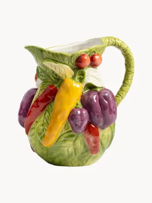 Кувшин &klevering Legume с овощным узором, 2,5 л, зелёный