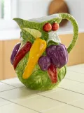 Кувшин &klevering Legume с овощным узором, 2,5 л, зелёный — фото 4