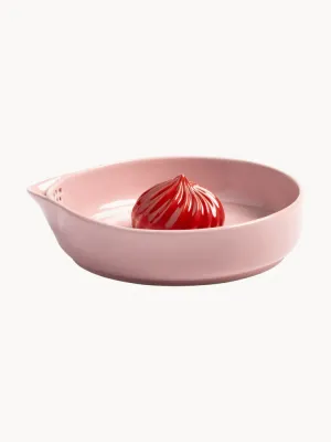 &klevering Соковыжималка для цитрусов Pudding, розовая