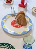 &klevering Набор тарелок десертных Festivo ручной росписи, 4 предмета — фото 6