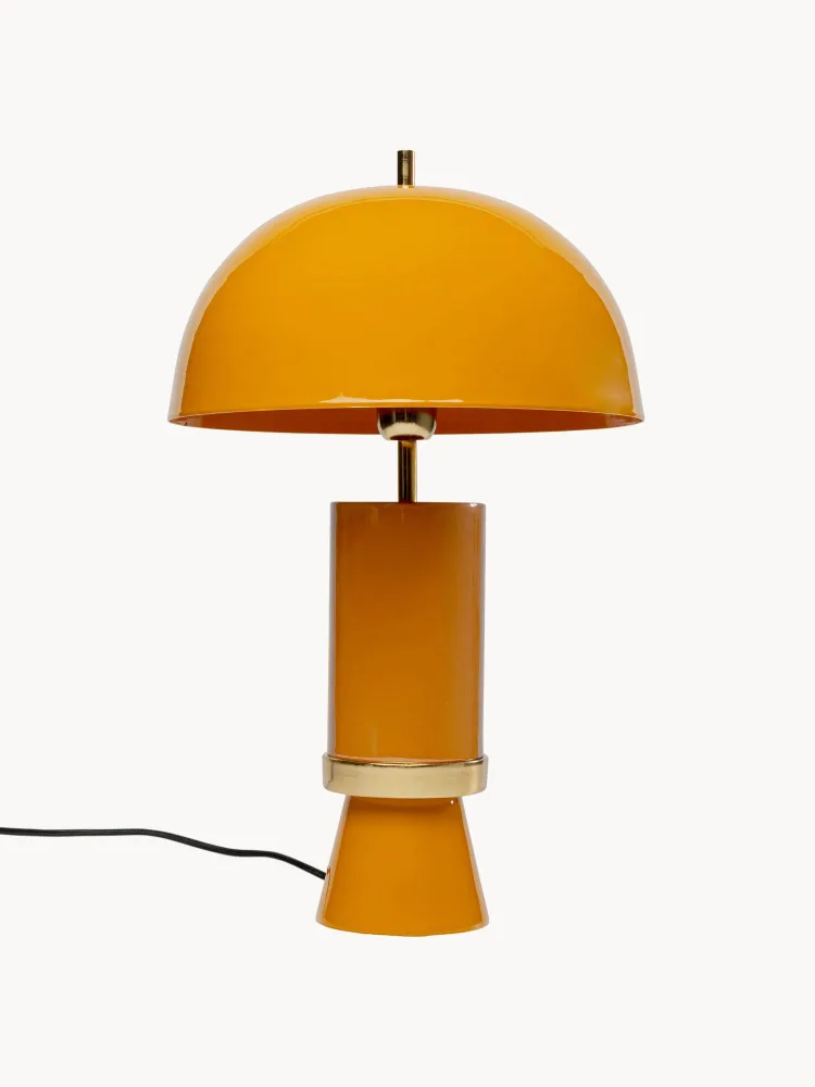 Kare Design Настольный светильник Josy, Ш 30 × В 51 см, Оранжевый