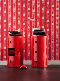 Kartell Столик приставной Componibili, 3 модуля, Ø 32 × В 58 см, Коралловый — фото 5