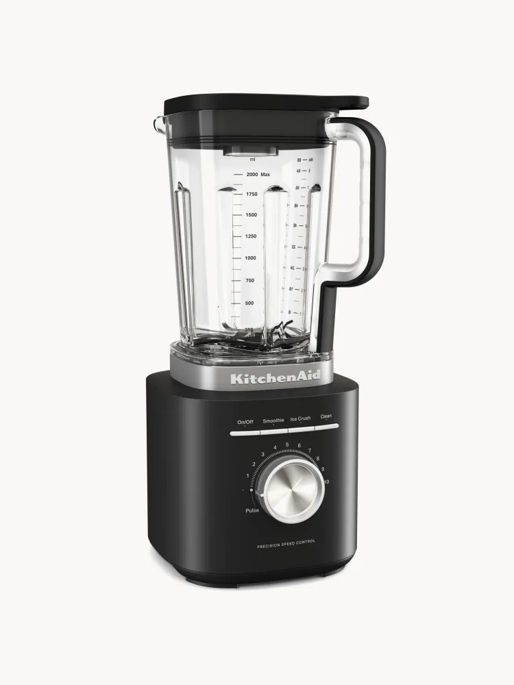 KitchenAid Блендер стационарный Pure Power с чашей из тритана 2,1 л, 10 скоростей, 30х42 см, чёрный