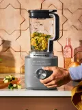 KitchenAid Блендер стационарный Pure Power с чашей из тритана 2,1 л, 10 скоростей, 30х42 см, светло-серый — фото 4