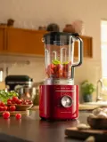 KitchenAid Блендер стационарный Pure Power с чашей из тритана 2,1 л, 10 скоростей, 30х42 см, красный — фото 3