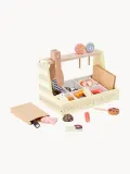 Kids Concept Набор игрушек магазин сладостей Kid's Hub из дерева и МДФ с щипцами и пакетами, прилавок 25х16х15 см — фото 3