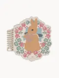 Konges Sløjd Раскраска водная Bunny Sweetheart многоразовая с кистью для рисования водой, 7 страниц, 18х22 см — фото 1