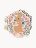 Konges Sløjd Раскраска водная Bunny Sweetheart многоразовая с кистью для рисования водой, 7 страниц, 18х22 см — фото 2