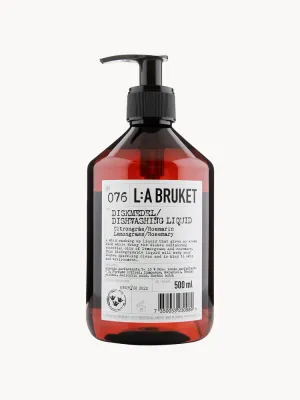 L:A Bruket Средство для мытья посуды Anya с лемонграссом и розмарином, флакон с помпой, 500 мл