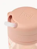 Liewood Поильник детский Pavia из тритана с силиконовой трубочкой и крышкой Twist & Lock, 280 мл, персиковый — фото 2