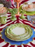 Les Ottomans Тарелка-подставка Lily of the Valley ручной росписи — фото 5