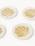Les Ottomans Набор подставок Shell из бусин, 4 шт — фото 2