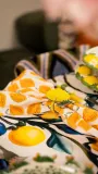 Кольцо для салфеток Les Ottomans Lemon из стеклянных бусин, набор 2 шт — фото 5