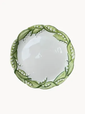 Les Ottomans Тарелка большая Lily of the Valley ручной росписи