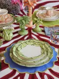 Les Ottomans Тарелка большая Lily of the Valley ручной росписи — фото 3