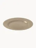 Lyngby Porcelaen Тарелка для завтрака Rhombe Earth из фарфора, Ø 23 × В 3 см, Коричневый — фото 1