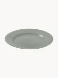 Lyngby Porcelaen Тарелка для завтрака Rhombe Earth из фарфора, Ø 21 × В 3 см, Зелёный — фото 2