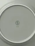 Lyngby Porcelaen Тарелка для завтрака Rhombe Earth из фарфора, Ø 21 × В 3 см, Зелёный — фото 3