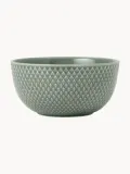 Lyngby Porcelaen Миска Rhombe Earth, Ø 13 × В 7 см, Зелёный — фото 1