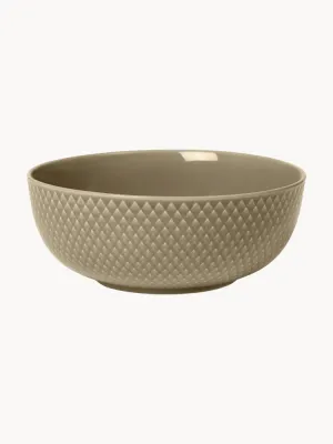 Lyngby Porcelaen Миска Rhombe Earth, Ø 16 × В 6 см, Коричневый