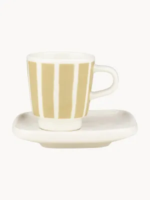 Marimekko Чашка с блюдцем Piccolo, Белый