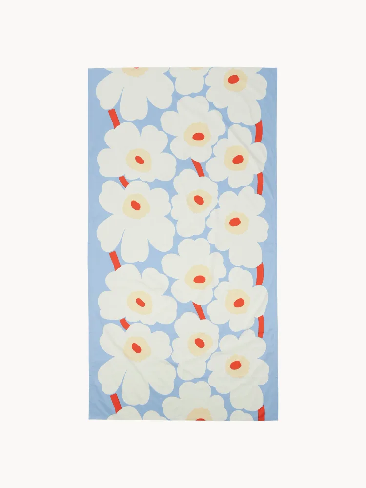 Marimekko Скатерть Unikko из хлопка, 135х250 см