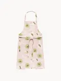 Marimekko Фартук Pieni Unikko хлопковый, Ш 84 × Д 85 см, Светлый розовый — фото 1