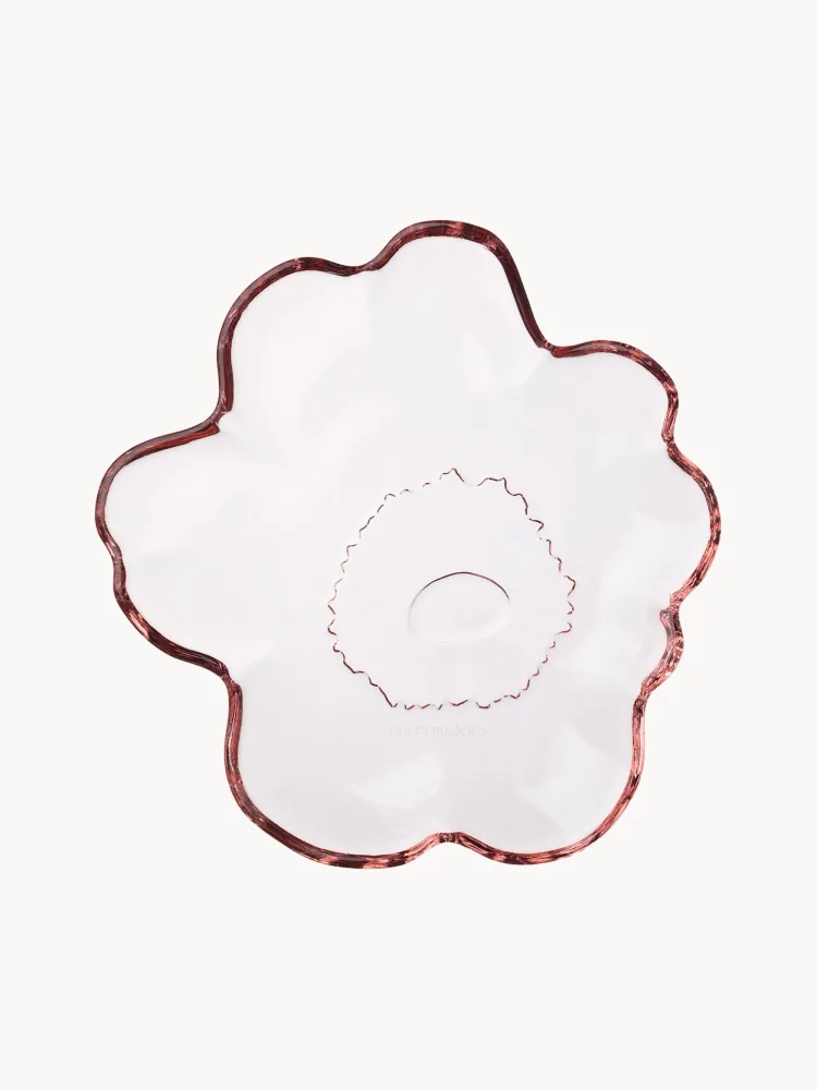 Marimekko Патера Unikko, Ø 13 см, Красный