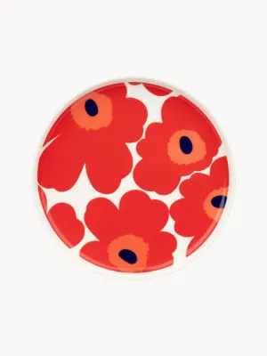 Marimekko Тарелка для завтрака Unikko, Ø 20 см, Красный
