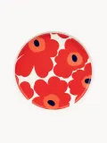 Marimekko Тарелка для завтрака Unikko, Ø 20 см, Красный — фото 1