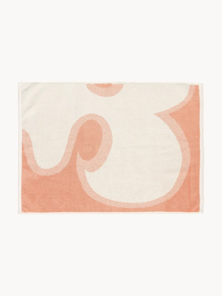Marimekko Коврик для ванной Jokeri, Ш 50 × Д 80 см, Приглушённый белый