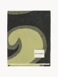 Marimekko Плед Jokeri из шерсти, Ш 130 × Д 170 см, Светлый зелёный — фото 2